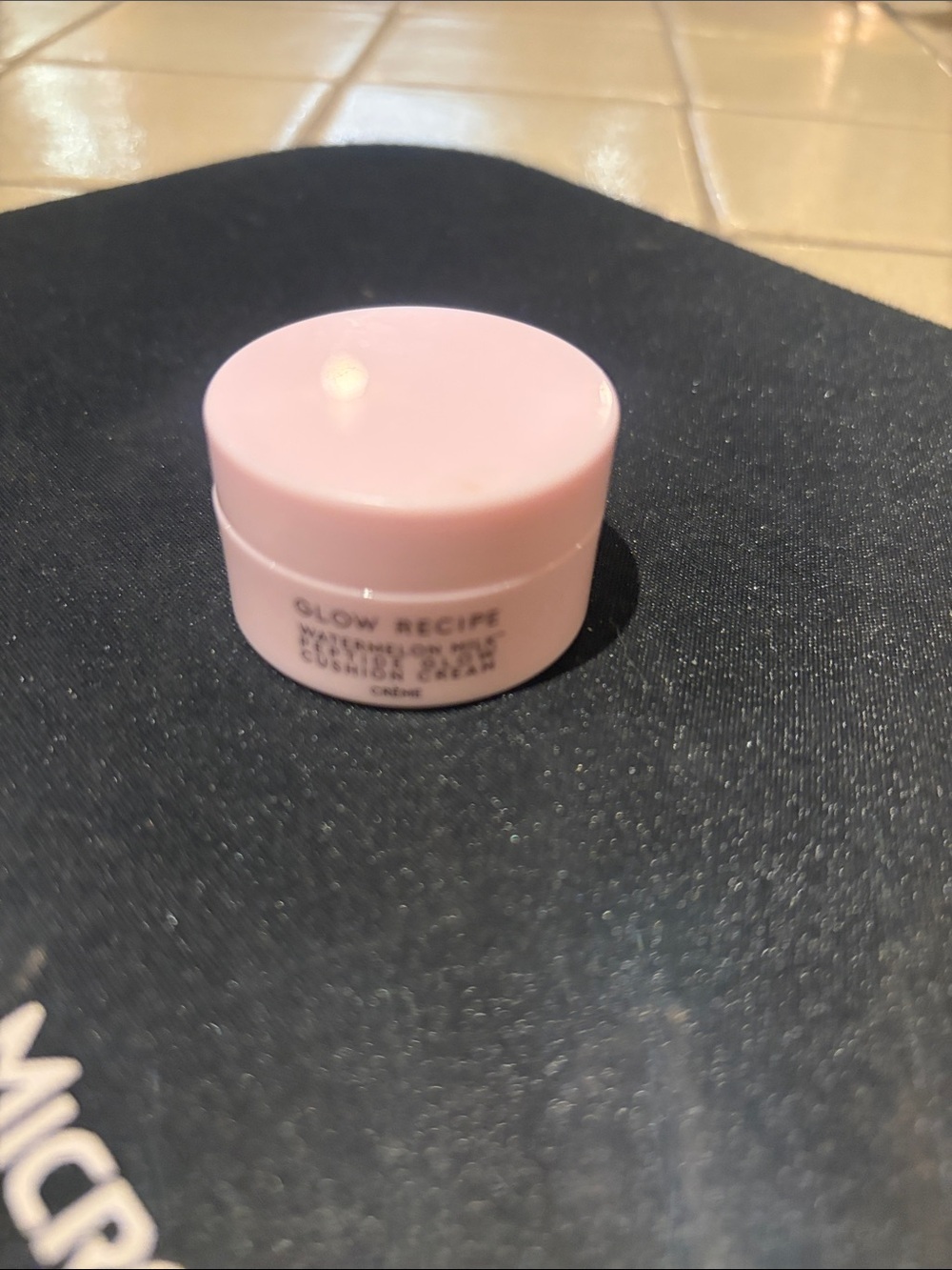 Glow Recipe watermelon milk peptide glow cushion cream travel size